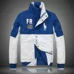 manteau doudoune ralph lauren hommes big pony cool 2019U racing fr blanc bleu